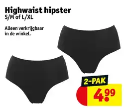 Kruidvat Highwaist hipster aanbieding