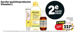 Kruidvat Garnier gezichtsproducten Vitamine C aanbieding