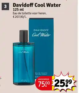 Kruidvat Davidoff Cool Water aanbieding