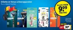 Kruidvat Gillette en Venus scheerapparaten aanbieding