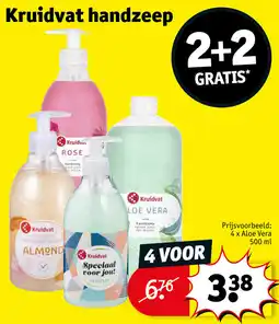 Kruidvat Kruidvat handzeep aanbieding