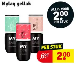 Kruidvat Mylaq gellak aanbieding