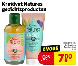 Kruidvat Kruidvat Natures gezichtsproducten aanbieding