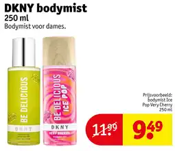 Kruidvat DKNY bodymist aanbieding