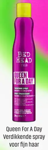 Kruidvat Queen For A Day Verdikkende spray voor fijn haar aanbieding