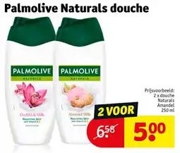 Kruidvat Palmolive Naturals douche aanbieding