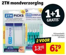 Kruidvat 2TH mondverzorging aanbieding