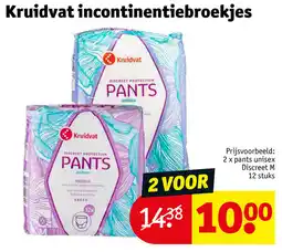 Kruidvat Kruidvat incontinentiebroekjes aanbieding