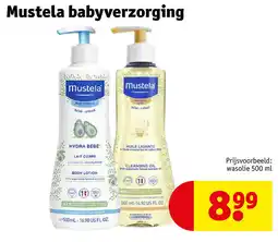 Kruidvat Mustela babyverzorging aanbieding