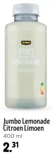 Jumbo Jumbo Lemonade Citroen Limoen aanbieding