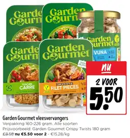 Jumbo Garden Gourmet vleesvervangers aanbieding