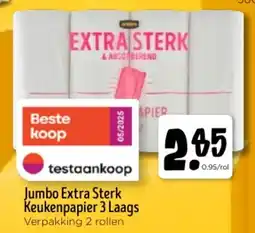 Jumbo Jumbo Extra Sterk Keukenpapier aanbieding