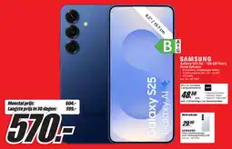 MediaMarkt Samsung Galaxy S25 5G 128 GB Navy Smartphone aanbieding