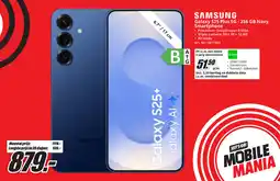 MediaMarkt Samsung Galaxy S25 Plus 5G 256 GB Navy Smartphone aanbieding