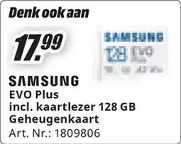 MediaMarkt Samsung EVO Plus aanbieding