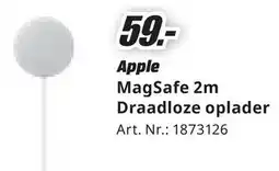 MediaMarkt Apple MagSafe 2m Draadloze oplader aanbieding