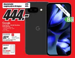 MediaMarkt Google Pixel 9a 5G 128 GB Obsidian Smartphone aanbieding