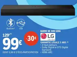 E.Leclerc LG Barre de son S20A aanbieding