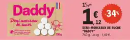 E.Leclerc Daddy demi-morceaux de sucre aanbieding
