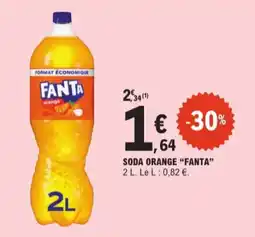 Fanta soda orange