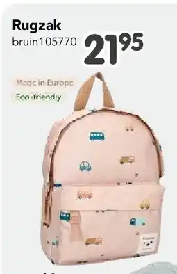 Happyland Rugzak bruin aanbieding