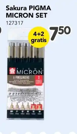 Happyland Sakura PIGMA MICRON SET aanbieding
