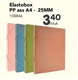 Happyland Elastobox PP ass A4 - 25MM aanbieding