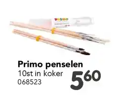 Happyland Primo penselen 10st in koker aanbieding