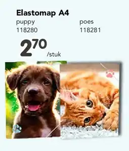 Happyland Elastomap A4 puppy aanbieding