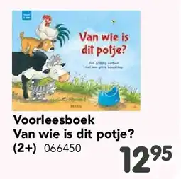 Happyland Voorleesboek Van wie is dit potje? (2+) aanbieding