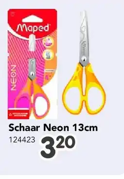 Happyland Schaar Neon 13cm aanbieding