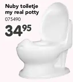 Happyland Nuby toiletje my real potty aanbieding