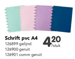 Happyland Schrift pvc A4 aanbieding