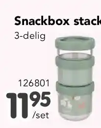 Happyland Snackbox stack aanbieding