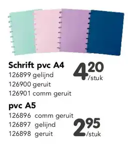 Happyland Schrift pvc A5 aanbieding
