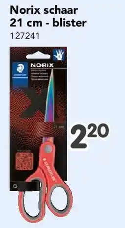Happyland Norix schaar 21 cm - blister aanbieding