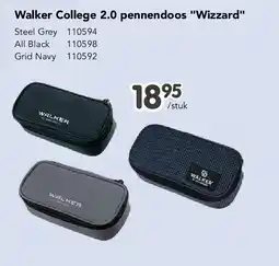 Happyland Walker College 2.0 pennendoos Wizzard Steel Grey aanbieding