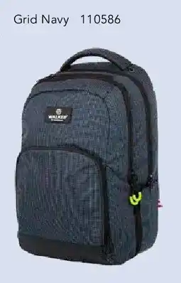 Happyland Walker College 2.0 rugzak Wizzard Grid Navy aanbieding