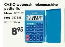Happyland CASIO wetensch. rekenmachine petite fix blauw aanbieding