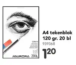 Happyland A4 tekenblok 120 gr. 20 bl aanbieding