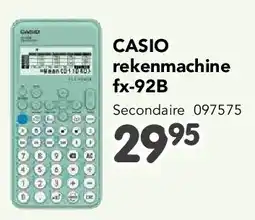 Happyland CASIO rekenmachine fx-92B Secondaire aanbieding