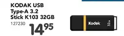 Happyland KODAK USB Type-A 3.2 Stick K103 32GB aanbieding