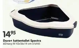 Happyland Duvo+ kattentoilet Spectra aanbieding
