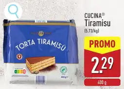 ALDI Cucina Tiramisu aanbieding