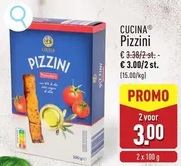 ALDI Cucina Pizzini aanbieding