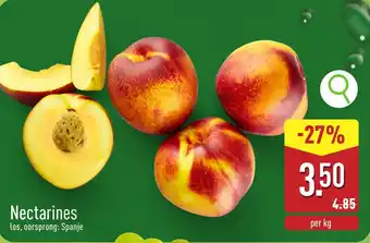 ALDI Nectarines aanbieding