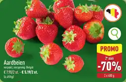 ALDI Aardbeien aanbieding