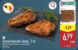 ALDI Gemarineerde steak aanbieding
