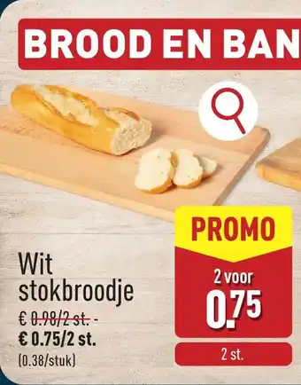 ALDI Wit Stokbroodje aanbieding