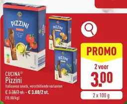 ALDI Cucina Pizzini aanbieding
